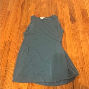 Blue Sleeveless Top